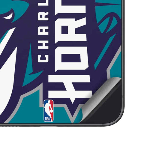 NBA Charlotte Hornets Large Logo Galaxy S25 Skin